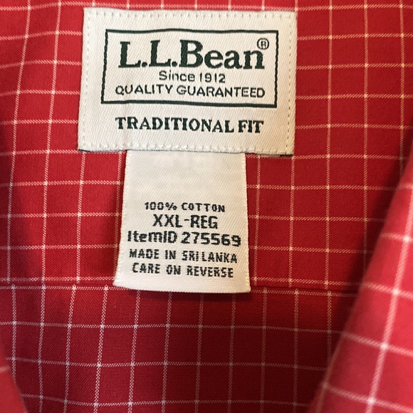 LL Bean button up - Picture 2 of 5